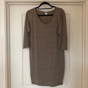 Old Navy Taupe Dress